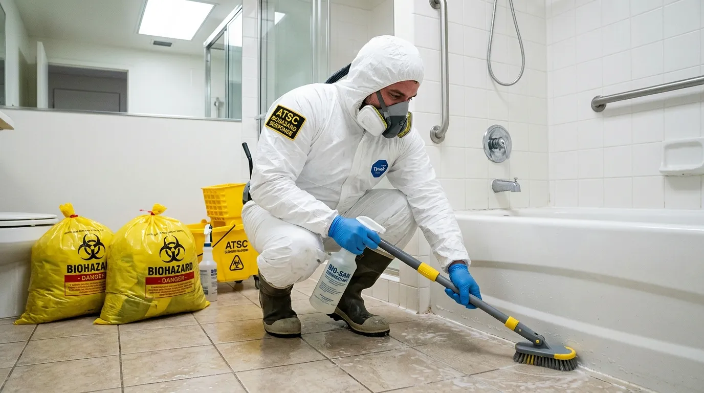Decontamination equipment deployed for Blood Cleanup in North Vernon
